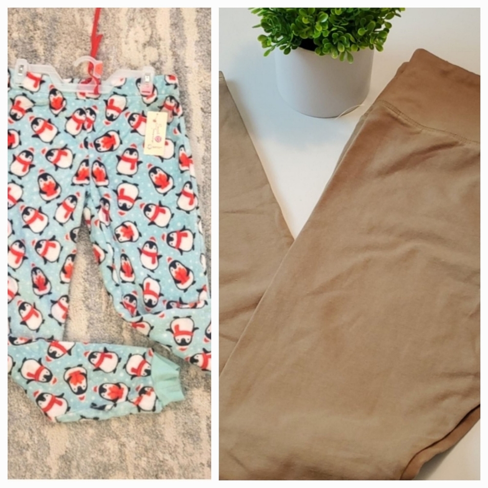 Pijama pants and leggins